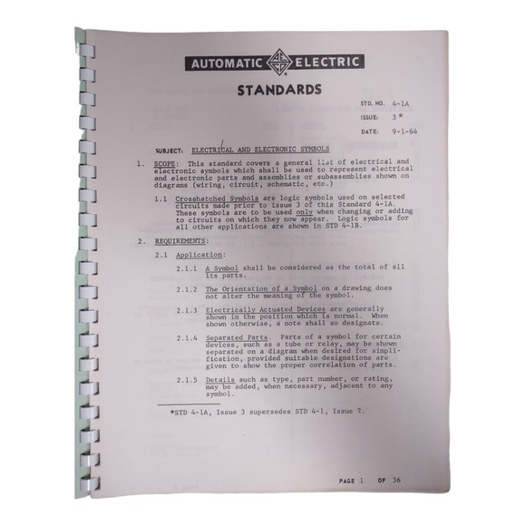 1960's General Telephone Company Of The Northest Manuels Textbooks Lot of 4 - Picture 6 of 8